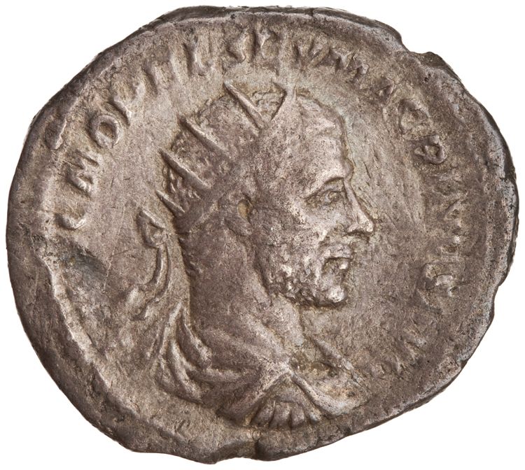 RIC IV Macrinus 95f, аверс, American Numismatic Society (ans)