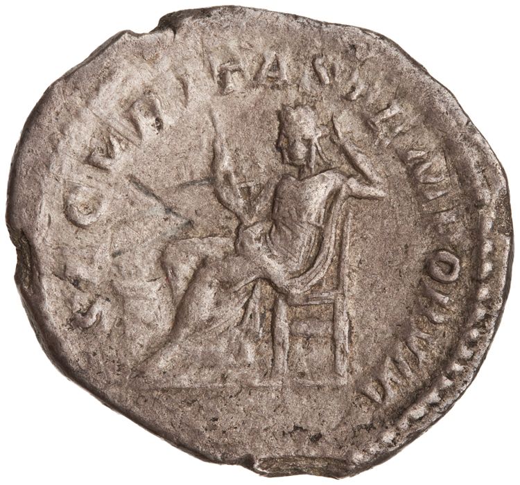 RIC IV Macrinus 95f, реверс, American Numismatic Society (ans)