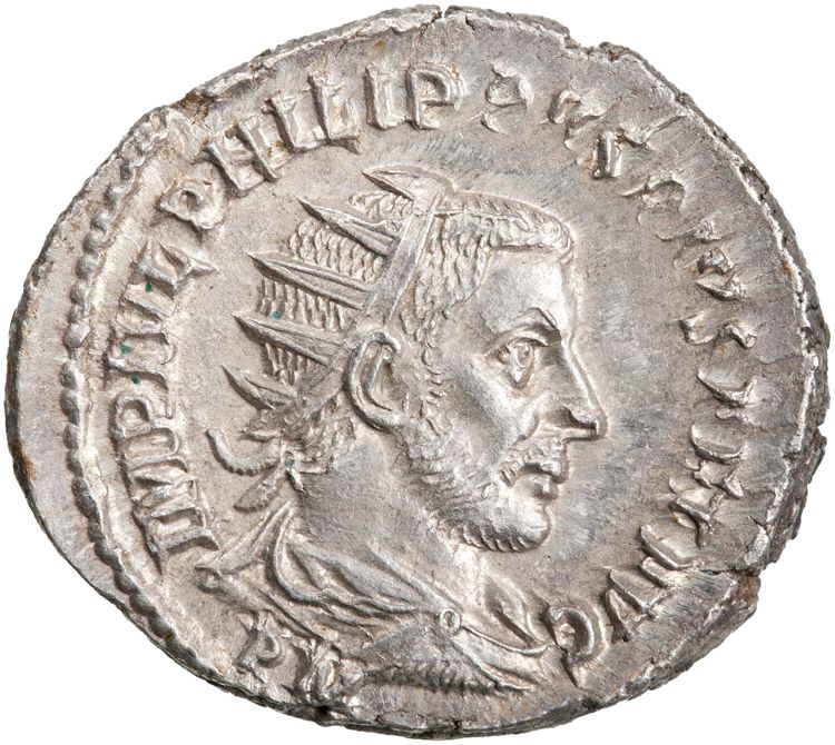 obverse RIC IV Philip I 74