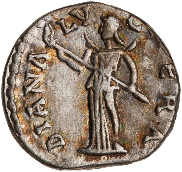 RIC IV Septimius Severus 548 (denarius), reverse, American Numismatic Society (ans)