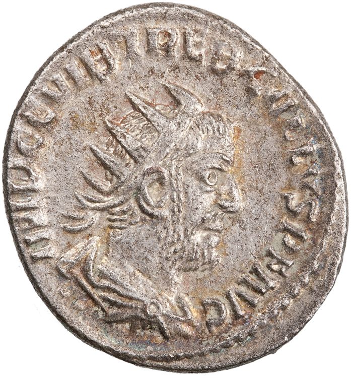 RIC IV Trebonianus Gallus 80: Subtype 3, obverse, American Numismatic Society (ans)