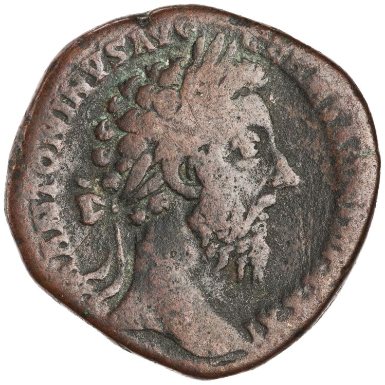 аверс RIC III Marcus Aurelius 1218