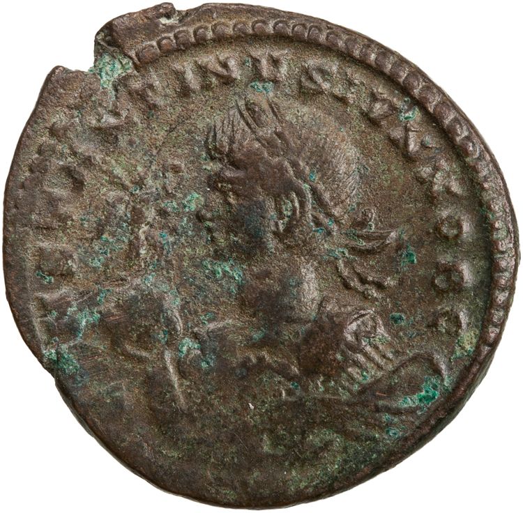 RIC VII Treveri 289, аверс, American Numismatic Society (ans)
