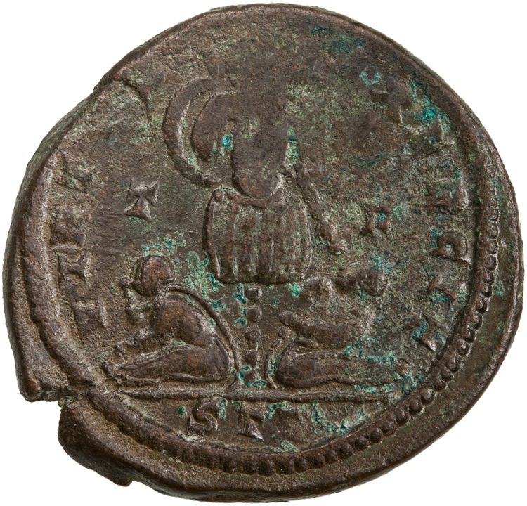 RIC VII Treveri 289, реверс, American Numismatic Society (ans)