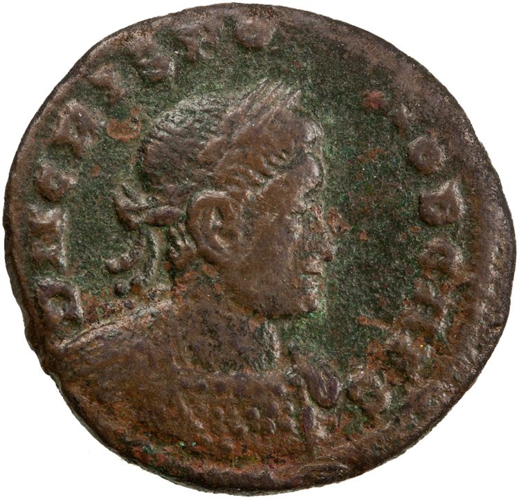 RIC VII Lugdunum 83, obverse, American Numismatic Society (ans)
