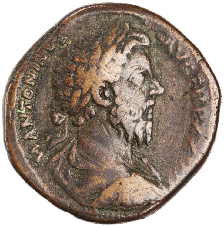 obverse RIC III Marcus Aurelius 1082