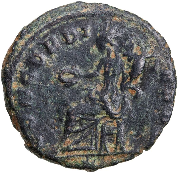реверс RIC V Aurelian 213