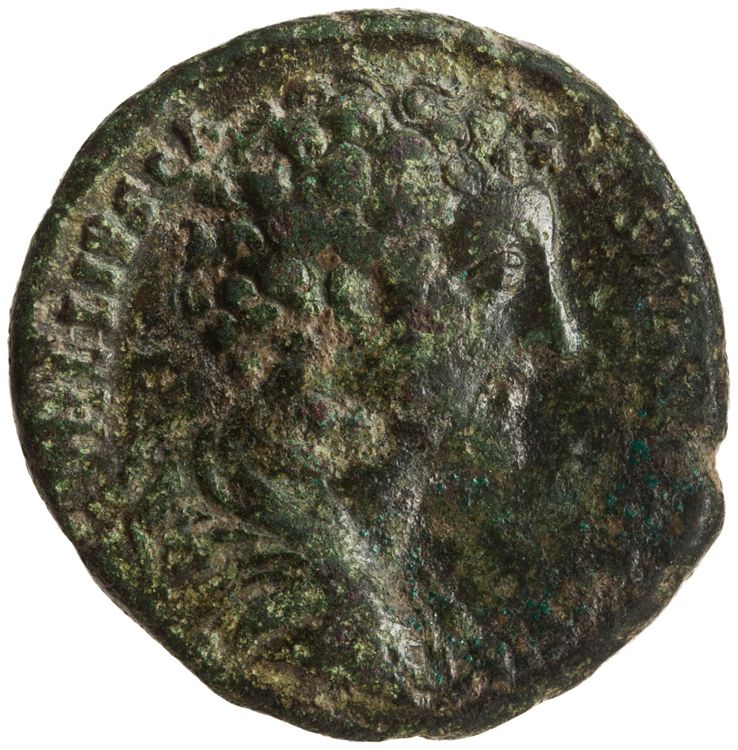 аверс RIC III Antoninus Pius 1305B (dupondius)