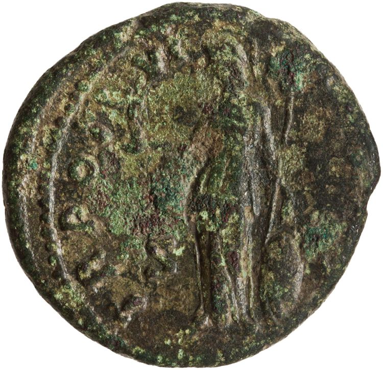 реверс RIC III Antoninus Pius 1305B (dupondius)