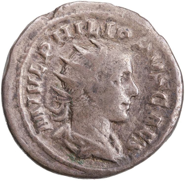 RIC IV Philip I 220B, аверс, American Numismatic Society (ans)