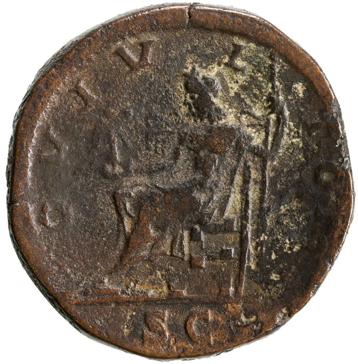 RIC IV Severus Alexander 560, реверс, American Numismatic Society (ans)