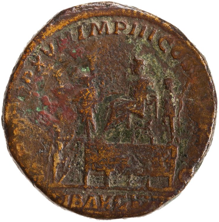 RIC IV Caracalla 527, reverse, American Numismatic Society (ans)