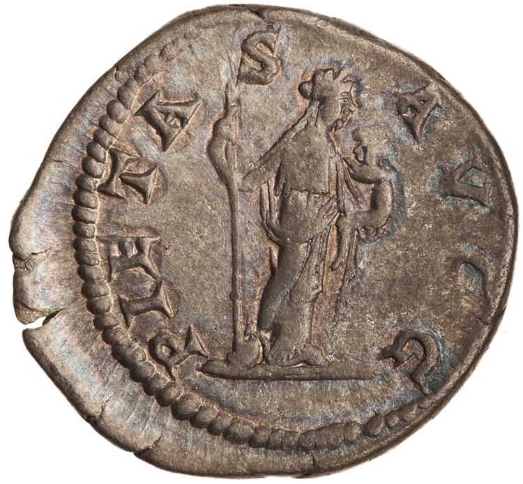 RIC IV Caracalla 367 (denarius), реверс, American Numismatic Society (ans)