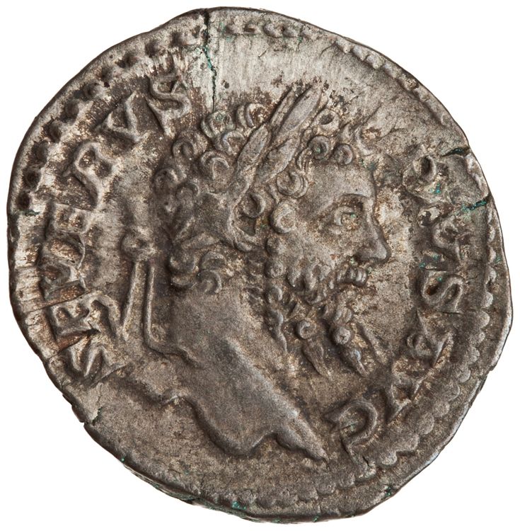 RIC IV Septimius Severus 201, аверс, American Numismatic Society (ans)