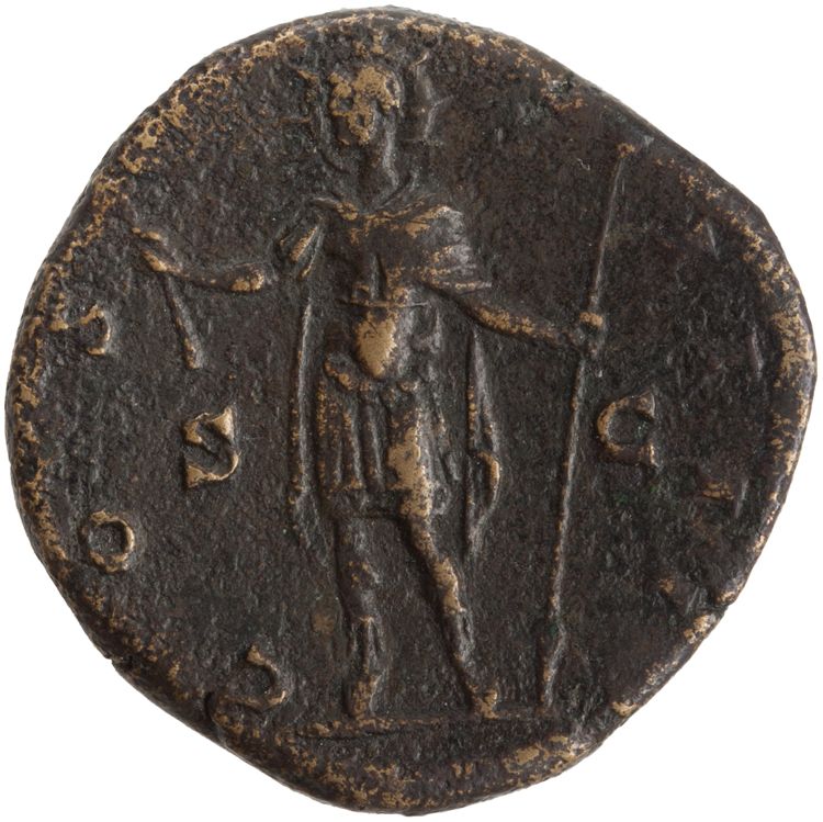 RIC III Antoninus Pius 765, реверс, American Numismatic Society (ans)