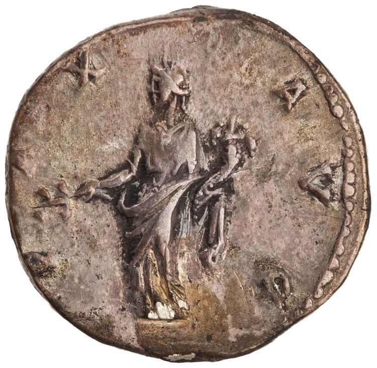 RIC III Antoninus Pius 78b, реверс, American Numismatic Society (ans)