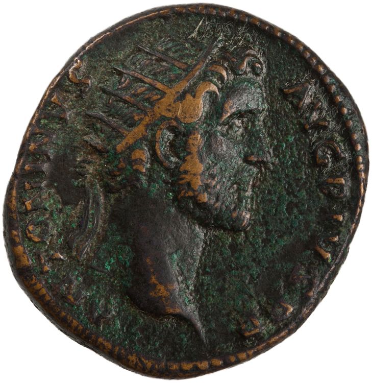RIC III Antoninus Pius 554, аверс, American Numismatic Society (ans)