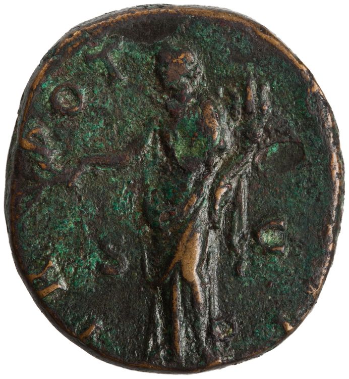 RIC III Antoninus Pius 554, реверс, American Numismatic Society (ans)