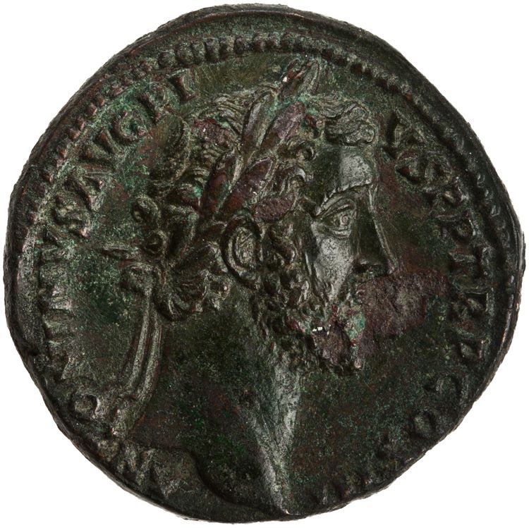 RIC III Antoninus Pius 600a, obverse, American Numismatic Society (ans)