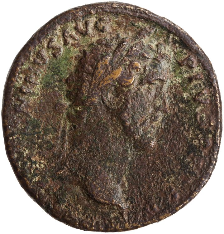 RIC III Antoninus Pius 650, аверс, American Numismatic Society (ans)