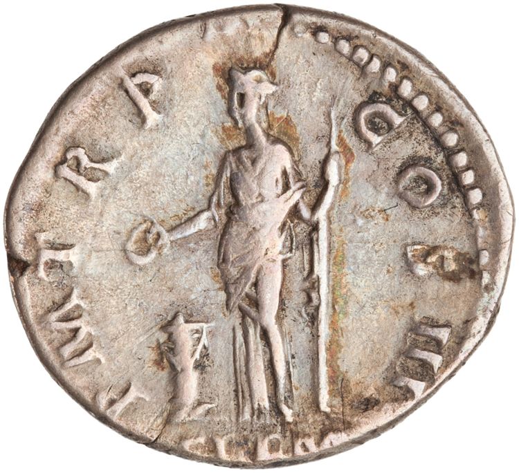 reverse RIC II Hadrian 116b