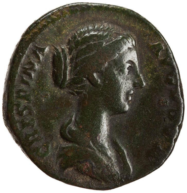 RIC III Commodus 680 (as), аверс, American Numismatic Society (ans)