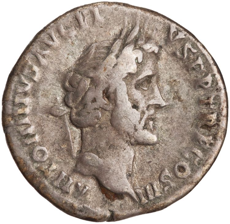 RIC III Antoninus Pius 63Bc, аверс, American Numismatic Society (ans)