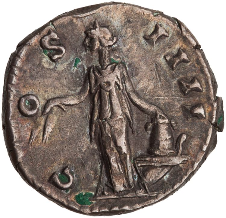 RIC III Antoninus Pius 239, реверс, American Numismatic Society (ans)