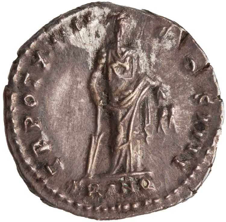 RIC III Antoninus Pius 202b, реверс, American Numismatic Society (ans)