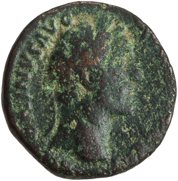 RIC III Antoninus Pius 1022A, аверс, American Numismatic Society (ans)