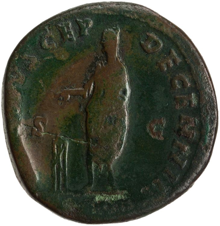 RIC III Antoninus Pius 793, реверс, American Numismatic Society (ans)