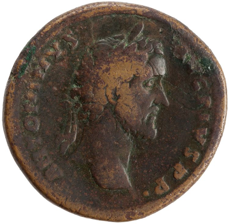 RIC III Antoninus Pius 747A, аверс, American Numismatic Society (ans)