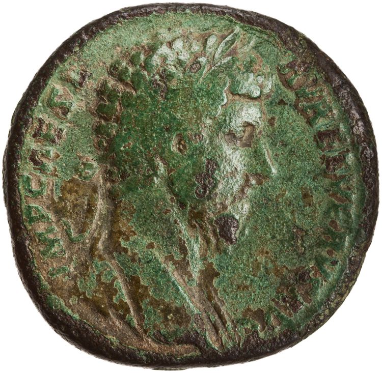 obverse RIC III Marcus Aurelius 1285