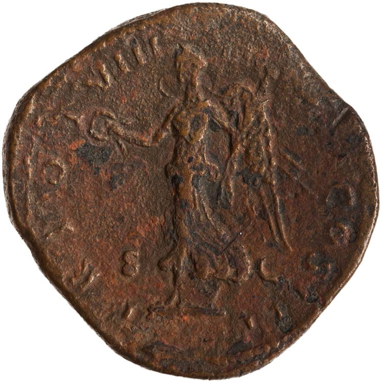 RIC III Marcus Aurelius 1478, реверс, American Numismatic Society (ans)