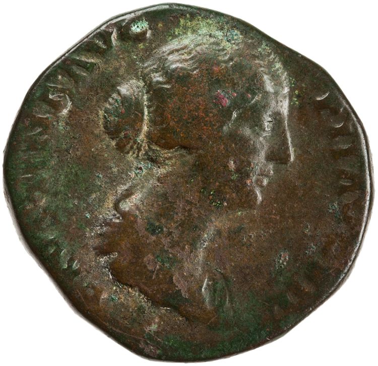 RIC III Antoninus Pius 1383b, аверс, American Numismatic Society (ans)