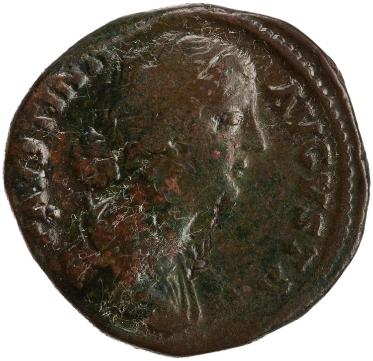 RIC III Marcus Aurelius 1642, obverse, American Numismatic Society (ans)