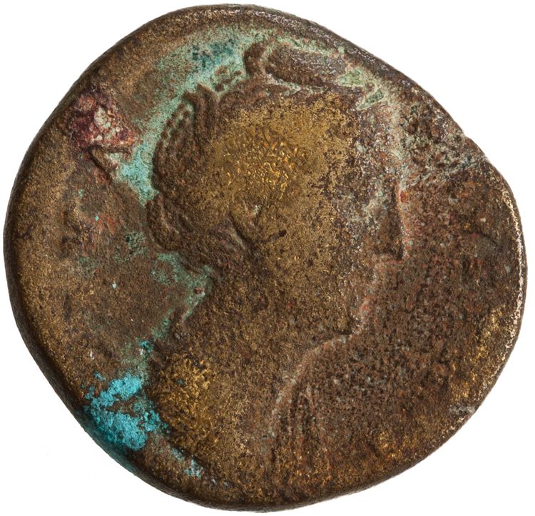 аверс RIC III Antoninus Pius 1155 (as)