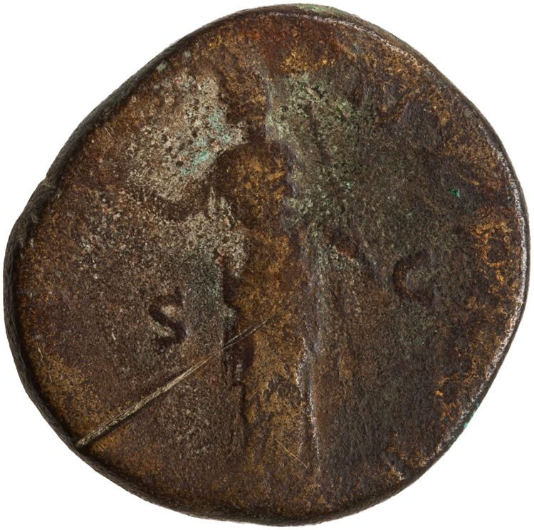 реверс RIC III Antoninus Pius 1155 (as)