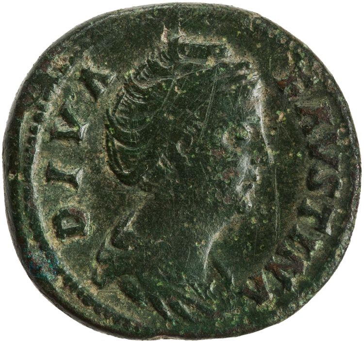 RIC III Antoninus Pius 1105a, аверс, American Numismatic Society (ans)