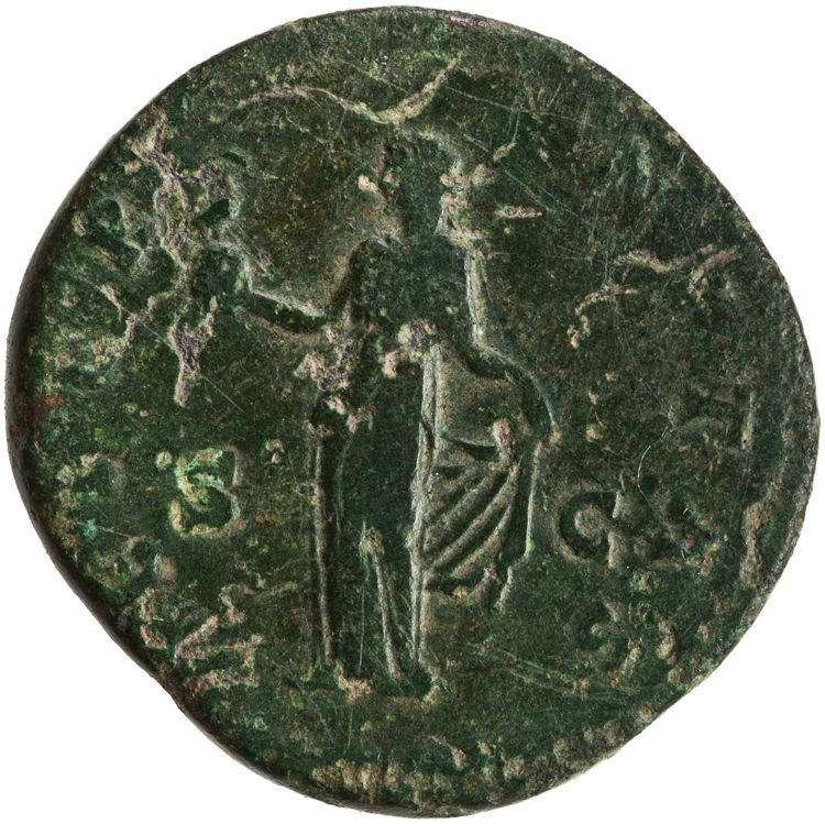 RIC III Antoninus Pius 1105a, реверс, American Numismatic Society (ans)