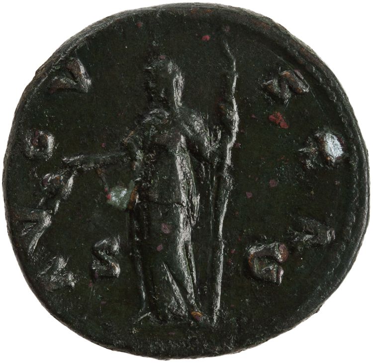 RIC III Antoninus Pius 1116a, реверс, American Numismatic Society (ans)
