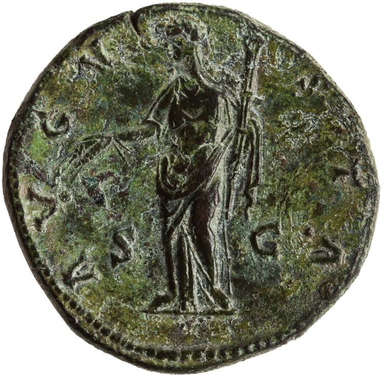 RIC III Antoninus Pius 1117, реверс, American Numismatic Society (ans)