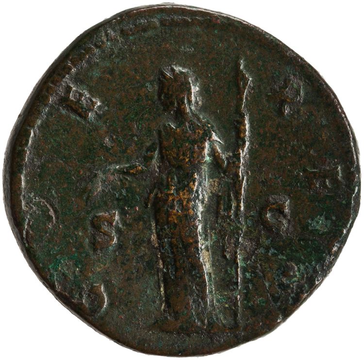 RIC III Antoninus Pius 1128a, реверс, American Numismatic Society (ans)