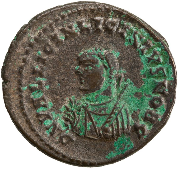 RIC VII Heraclea 19, аверс, American Numismatic Society (ans)
