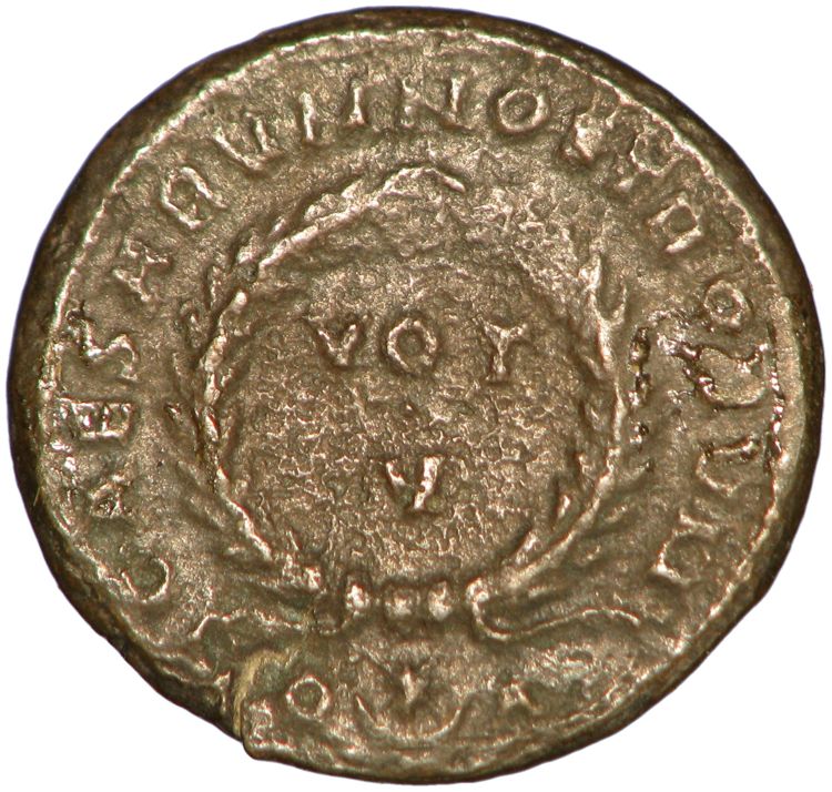 RIC VII Arelate 242, reverse, American Numismatic Society (ans)