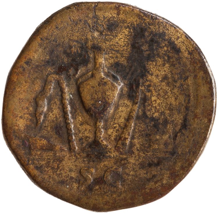 RIC III Antoninus Pius 1234A, реверс, American Numismatic Society (ans)