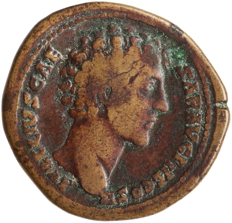 RIC III Antoninus Pius 1242A, аверс, American Numismatic Society (ans)