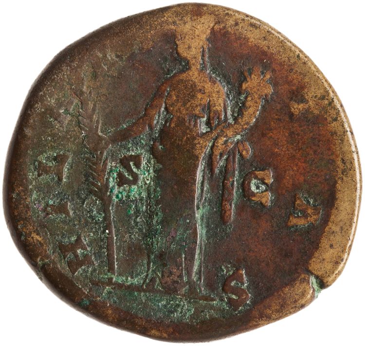 RIC III Antoninus Pius 1242A, реверс, American Numismatic Society (ans)