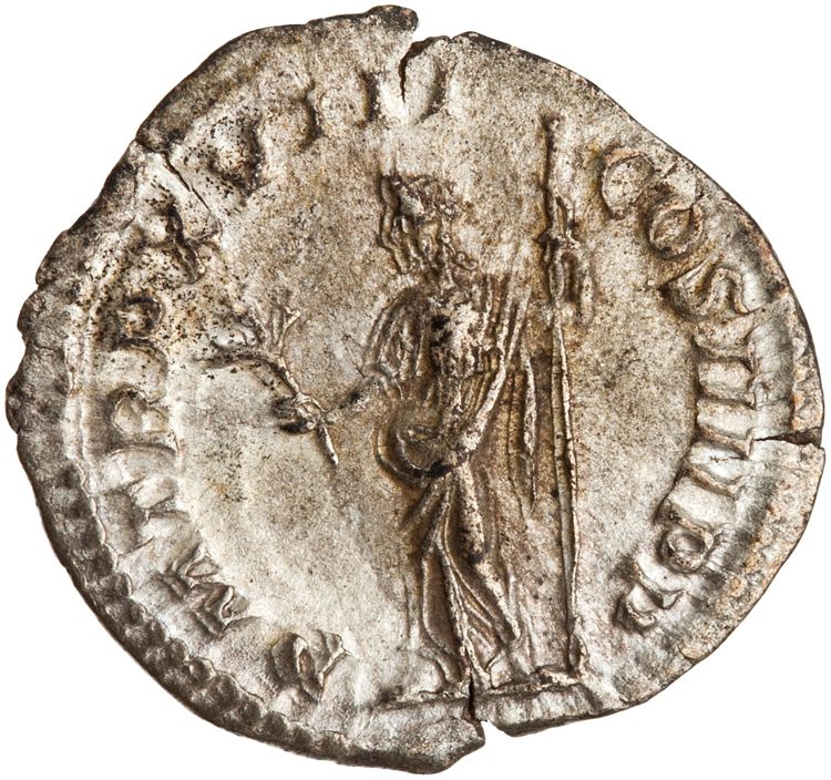RIC IV Caracalla 268, реверс, American Numismatic Society (ans)