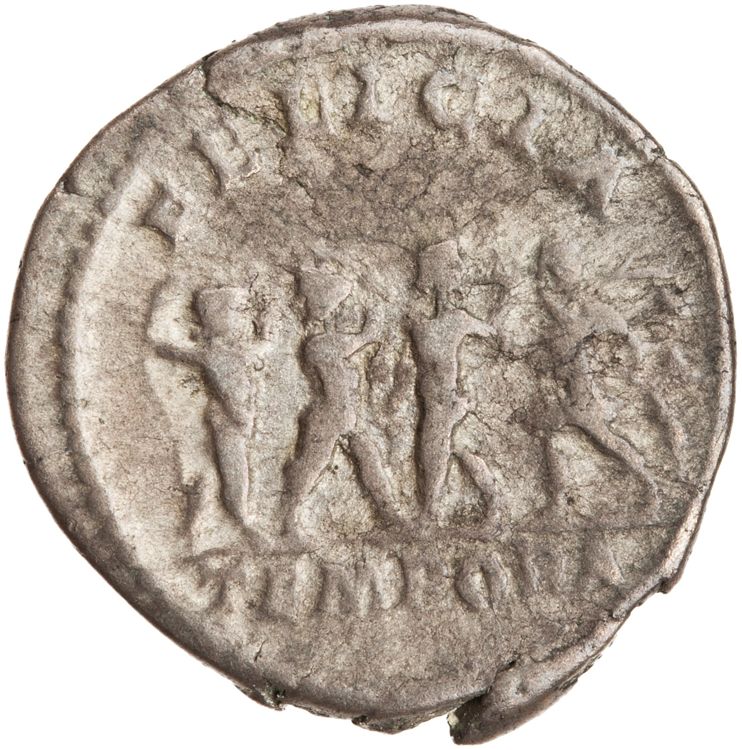 RIC IV Caracalla 153, reverse, American Numismatic Society (ans)